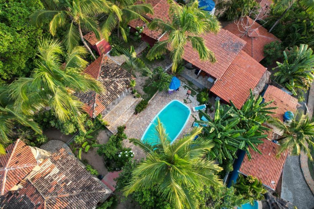 Hostel Do Ceu Praia de Pipa Bagian luar foto