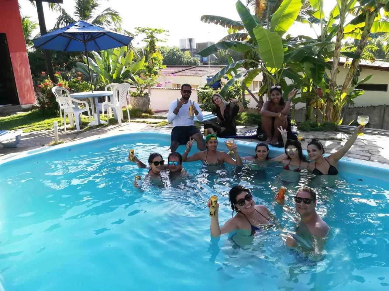 Hostel Do Ceu Praia de Pipa Bagian luar foto